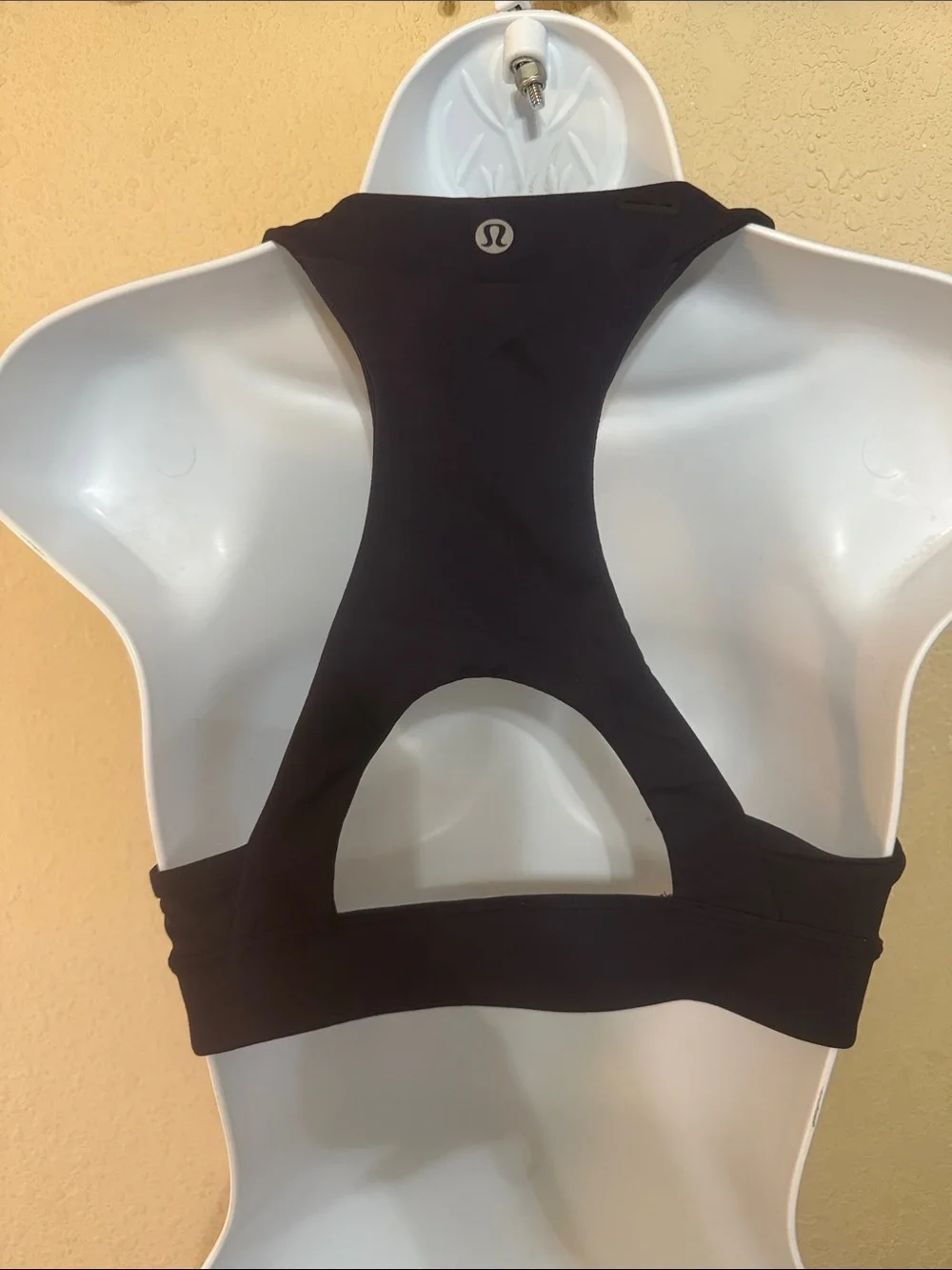 lululemon athletica pace perfect midnight navyRacerback Crop Sports Bra